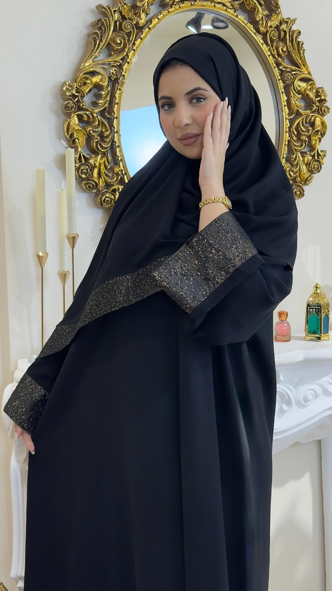 Abaya brocart – Image 4